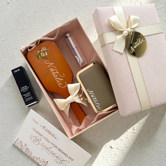 Aveda 細梳+唇膏口金包+Dior 永久刻名唇膏套裝