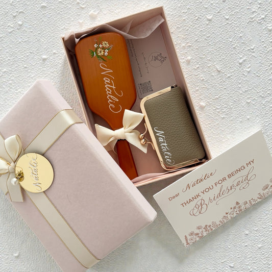 Aveda 細梳+唇膏口金包套裝