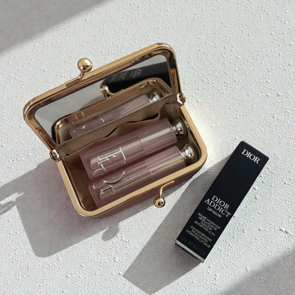 Aveda 細梳+唇膏口金包套裝